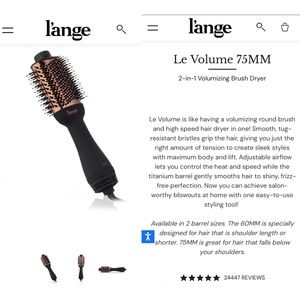Le Volume 75MM 2-in-1 Volumizing Brush Dryer